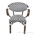 Stackable Wicker Rattan Starbuck Coffee Dining Chairs